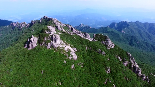 在Hapcheon的Gayasan山(国家公园)视频素材