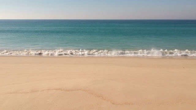 空的海滩视频素材