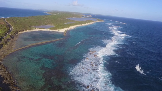 加勒比的海滩视频素材