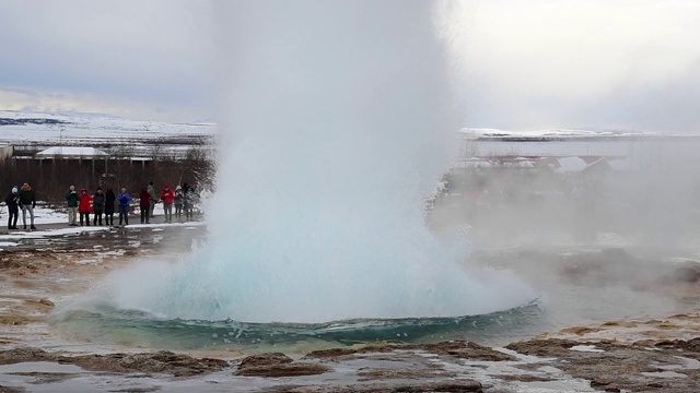 Strokkur喷泉视频素材