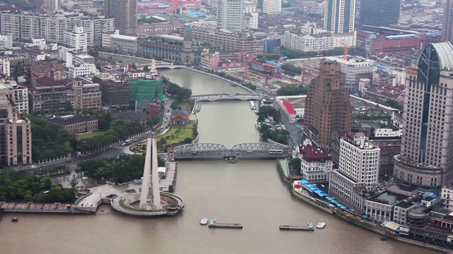 上海城市景观，上海，中国视频素材