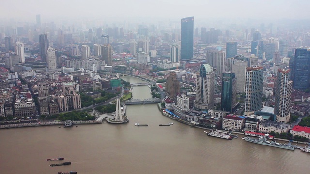 上海城市景观，上海，中国视频素材