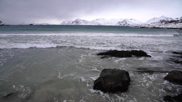 挪威罗浮敦群岛视频素材