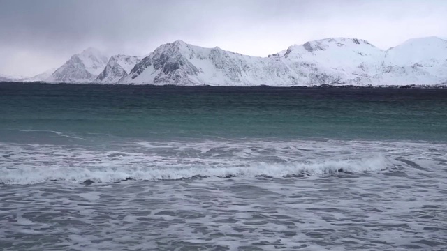 挪威罗浮敦群岛视频素材