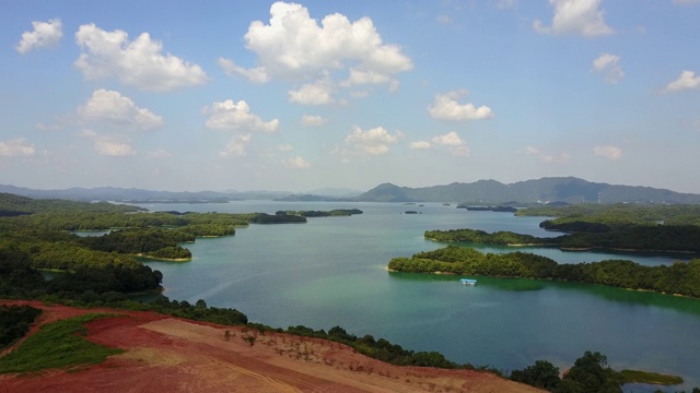 江西省九江西海风景区视频素材