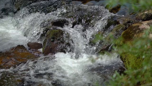 山区河流视频素材