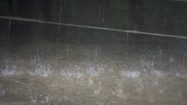 雨天视频素材