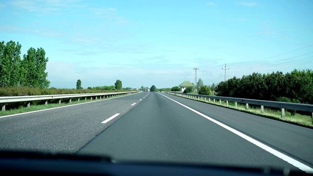 空无一人的道路视频素材