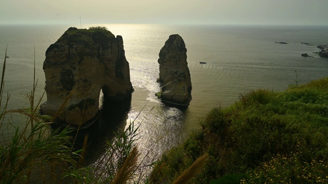 Raouche岩石视频素材