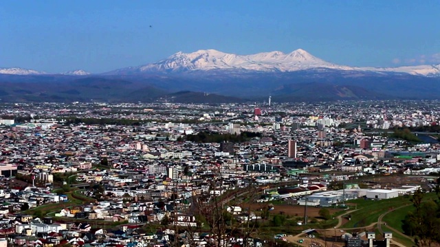 朝川市区和大屿山视频素材