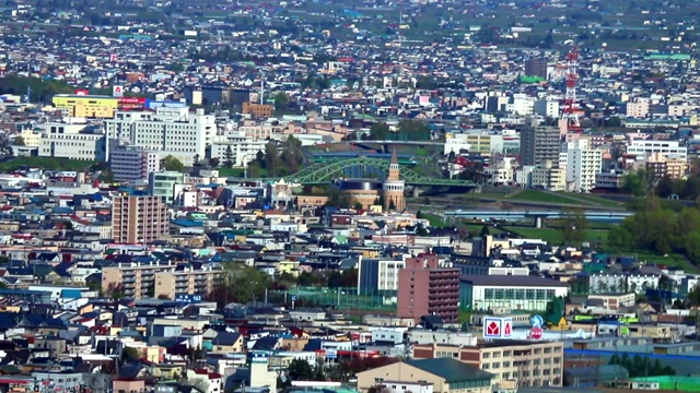 朝川市区和大屿山视频素材