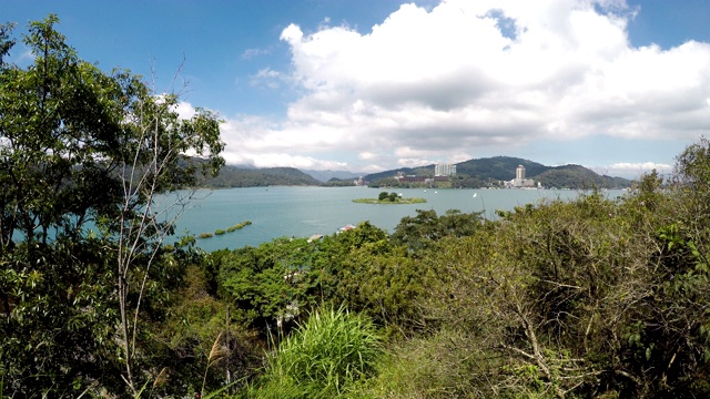 台湾南投日月潭美景视频素材