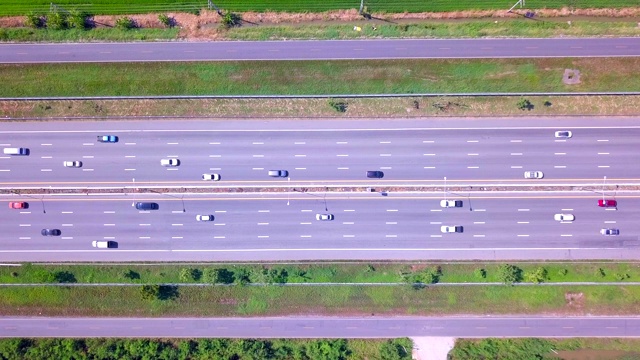 高速公路，高速公路，高速公路视频素材