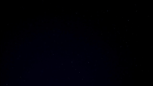 时间流逝的夜空星星视频素材