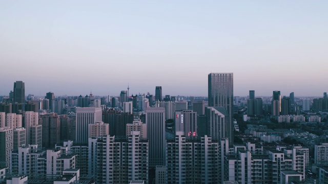 住宅建筑鸟瞰图视频素材