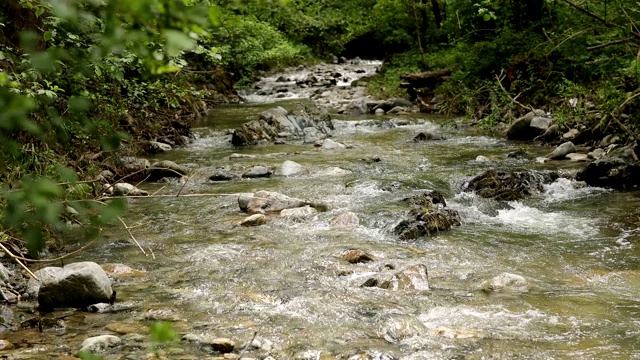 山区河流视频素材