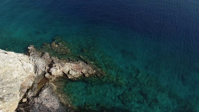 鸟瞰图/穆格拉的绿松石海岸
Mugla /土耳其11/16/2018视频素材