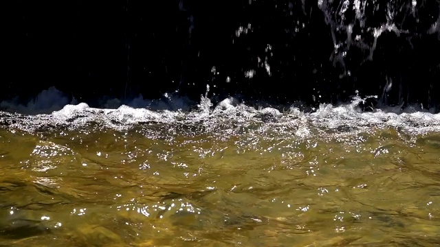 水潭流水视频素材