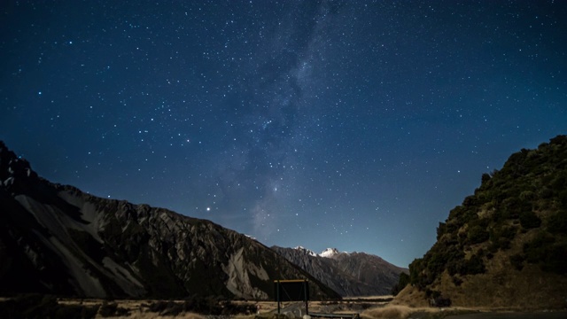 夜晚的星星视频素材