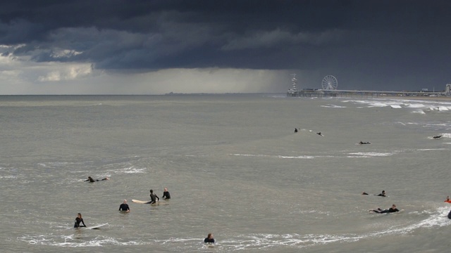 Scheveningen，海牙，荷兰视频素材