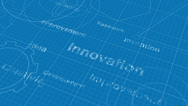创新蓝图视角视频素材