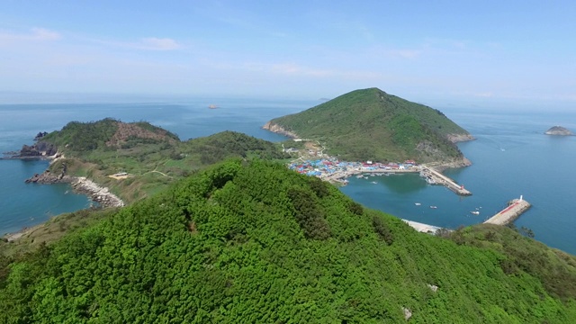 保宁市大渊岛海景视频素材