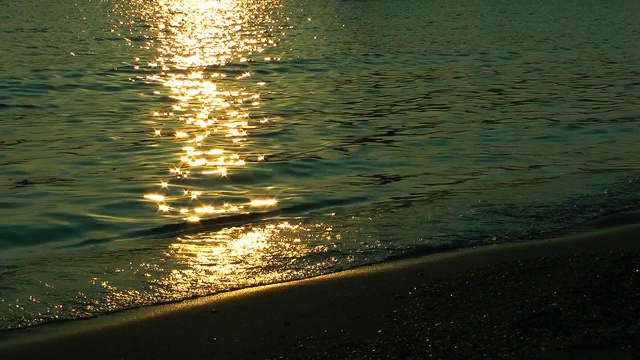 纯净的海水视频素材