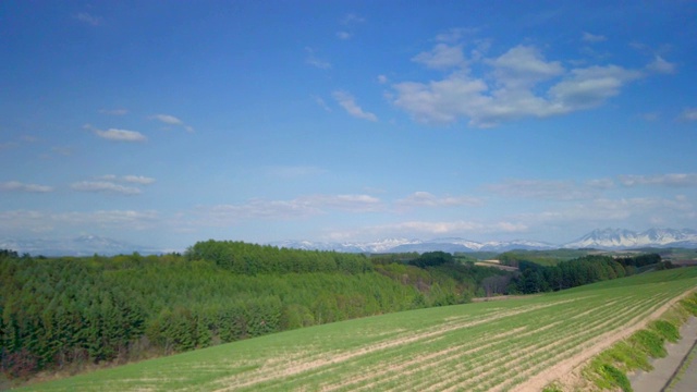 公路(北海道北)视频素材