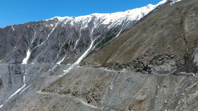 雪山之路视频素材