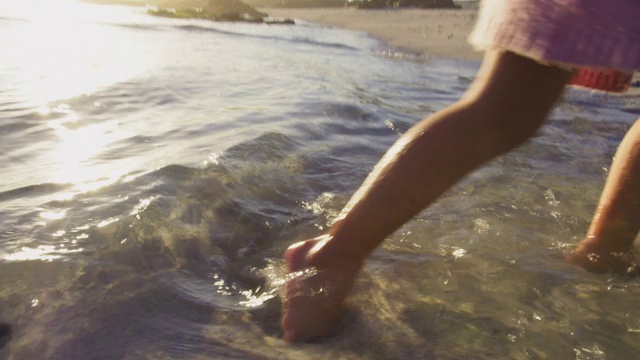 涉水海视频素材