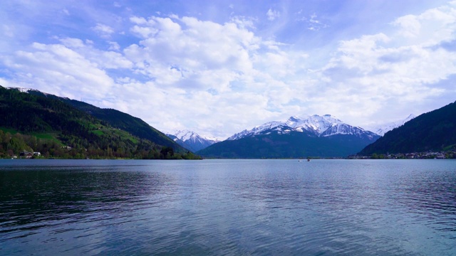 美丽的高山湖泊视频素材