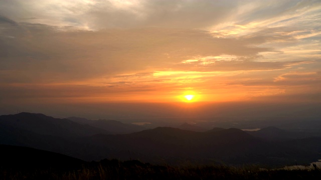 日落夕阳视频素材