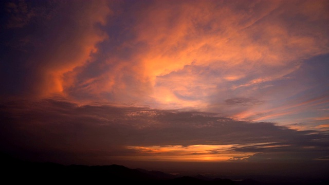 日落夕阳视频素材