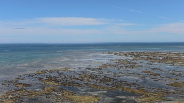 冲绳岛西海岸的风景视频素材