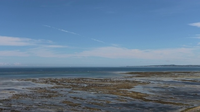 冲绳岛西海岸的风景视频素材