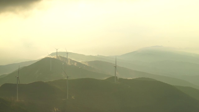 韩国江原道太白山风景区视频素材