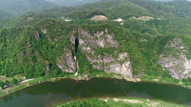 韩国江原道永峪邦哲里的仙道崖旅游景点视频素材