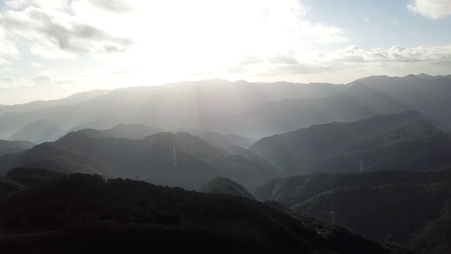 韩国江原道太白山的白头山视频素材