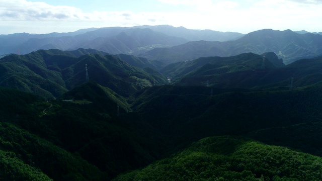 韩国江原道太白山风景视频素材