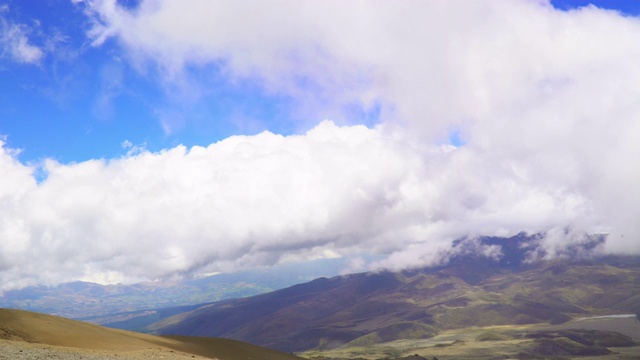 科托帕希火山的景色视频素材