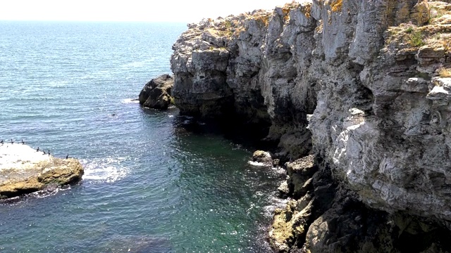 岩石海岸视频素材