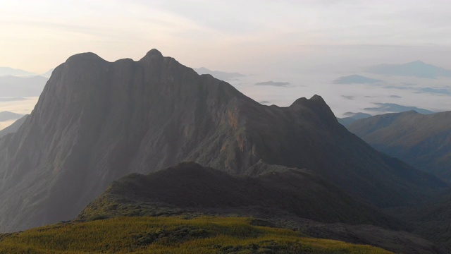 Pico Paraná，巴西南部最高的热带雨林山视频素材