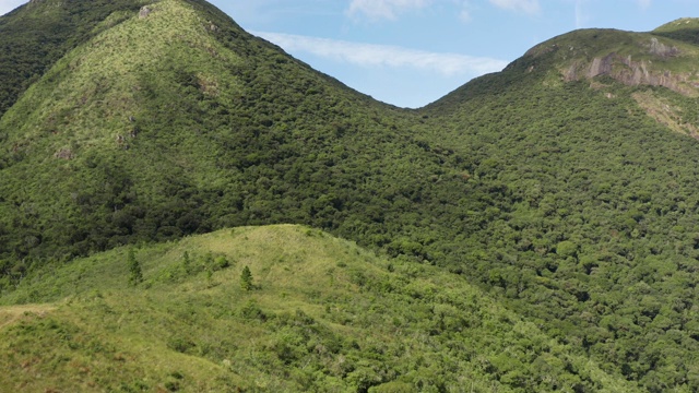 巴西徒步旅行热带雨林山脉，巴西，南美视频素材