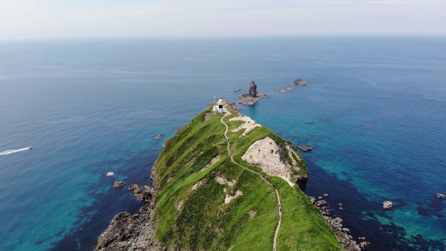 航拍北海道龟井视频素材