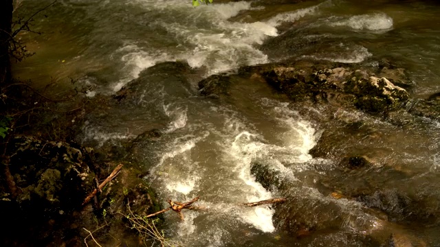 山区河流视频素材