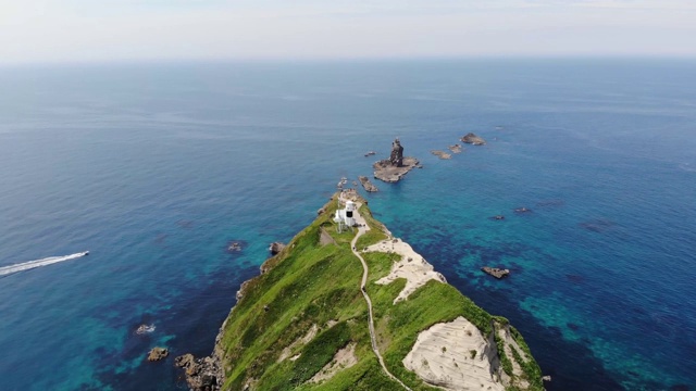 航拍北海道龟井视频下载