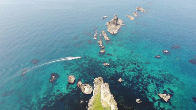 航拍北海道龟井视频素材