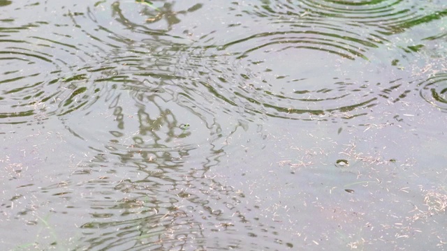 同心降雨视频素材