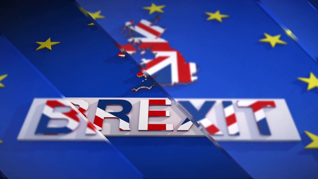 BREXIT 3 d渲染视频素材