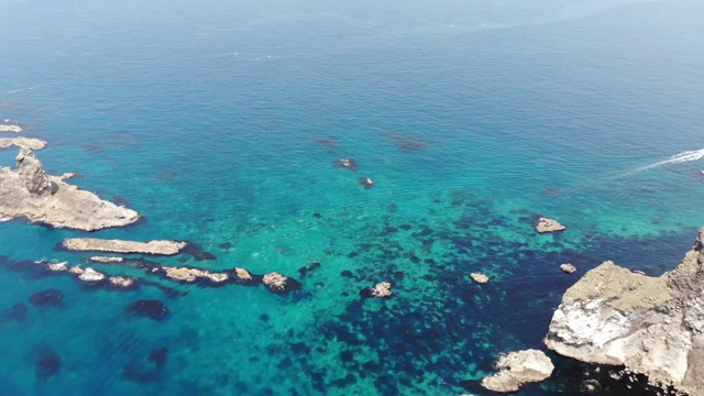 北海道龟井角鸟瞰图视频素材